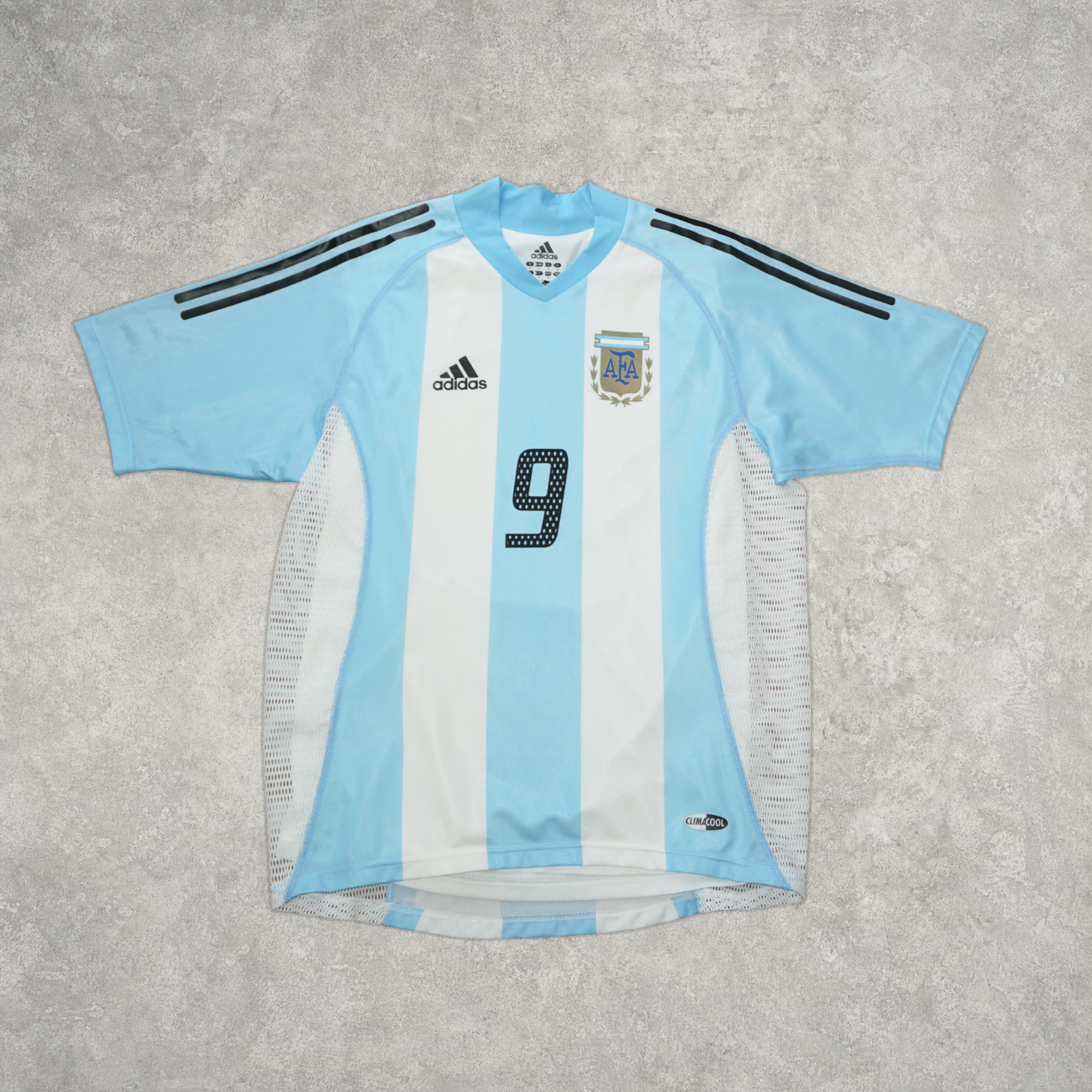 2002/04 Argentina Home Shirt Adidas Batistuta (M)
