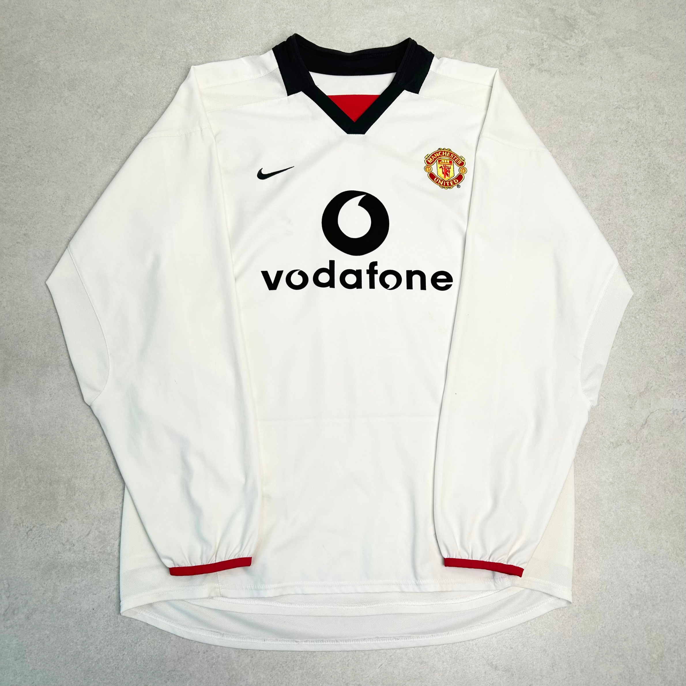 2002/03 Manchester United Away Shirt Nike Beckham (L)