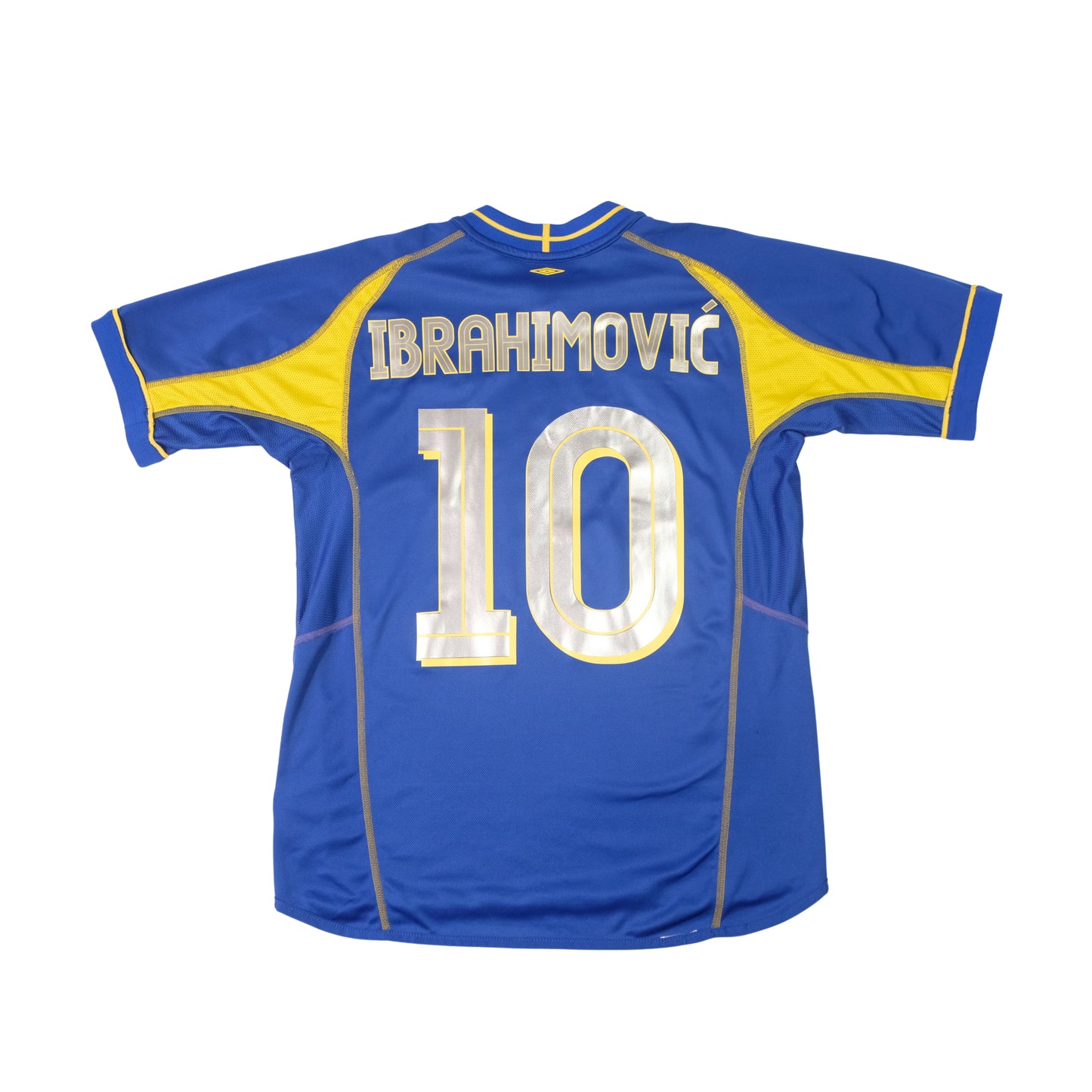 2003/04 Sweden Away Shirt Umbro Ibrahimovic (M)