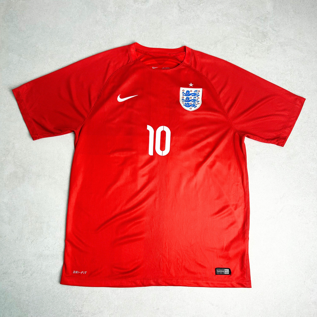 2014/15 England Away Shirt Nike Rooney (L)