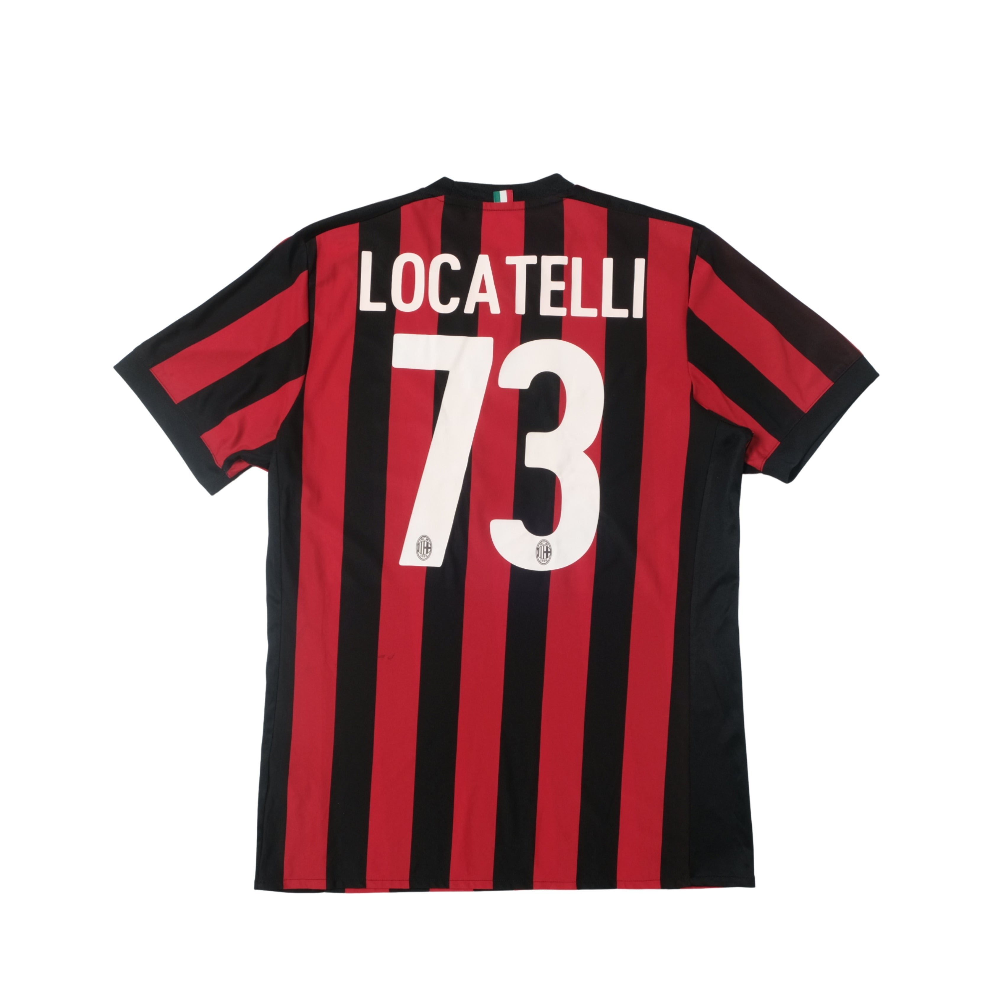 2017/18 AC Milan Home Shirt Adidas Locatelli (M)