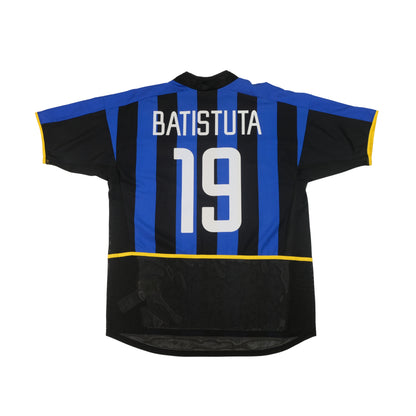 2002/03 Inter Milan Home Shirt Nike Batistuta (L)