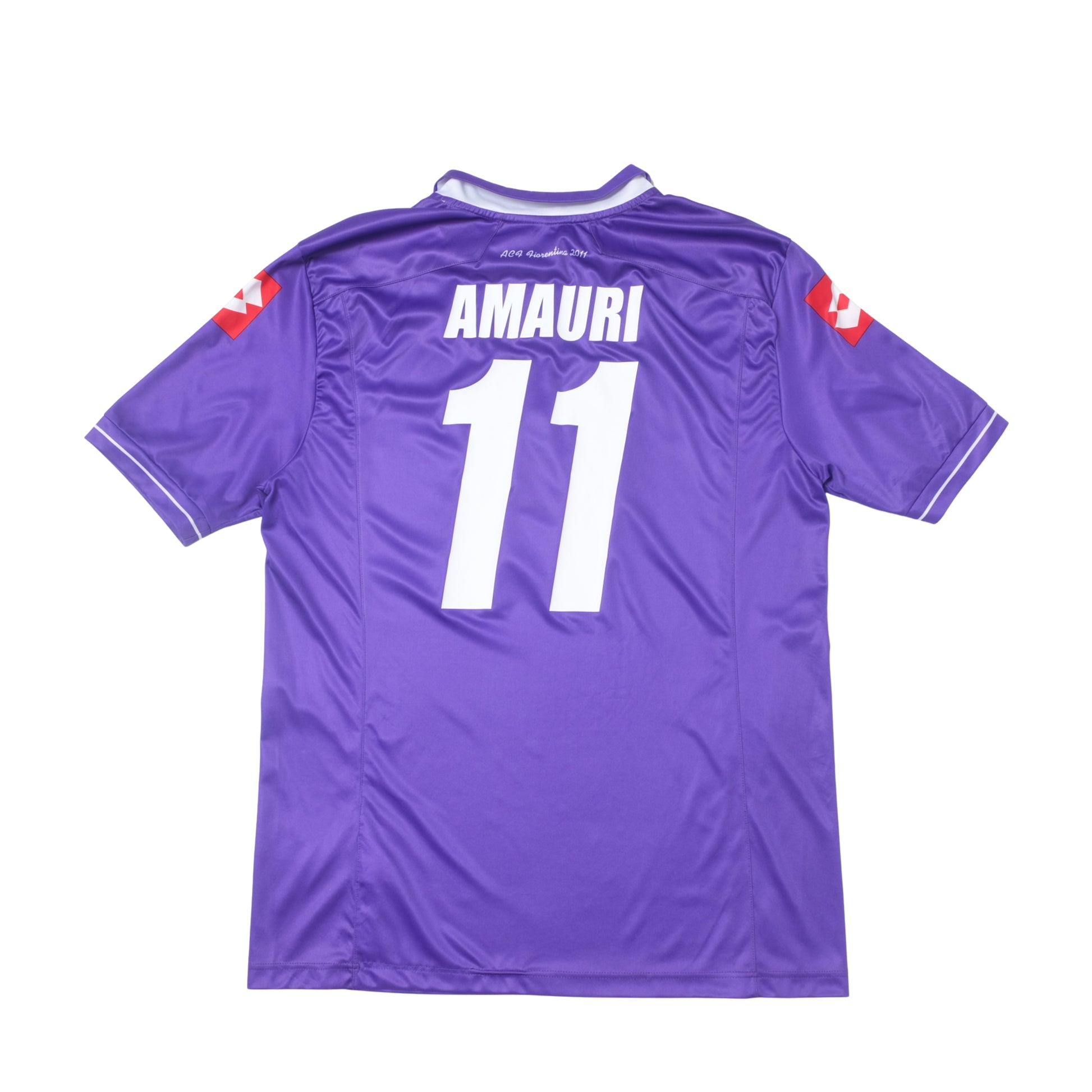 2011/12 Fiorentina Home Shirt Lotto Amauri (L/XL)