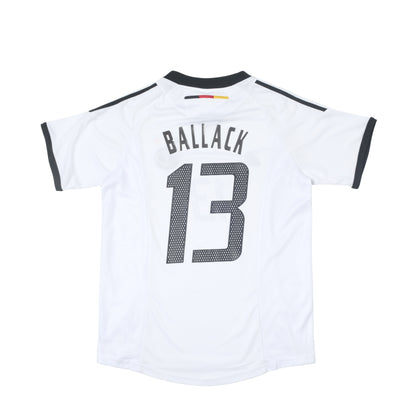 2002/03 Germany Home Shirt Adidas Ballack (L)