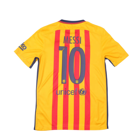 2015/16 Barcelona Away Shirt Nike Messi (M)