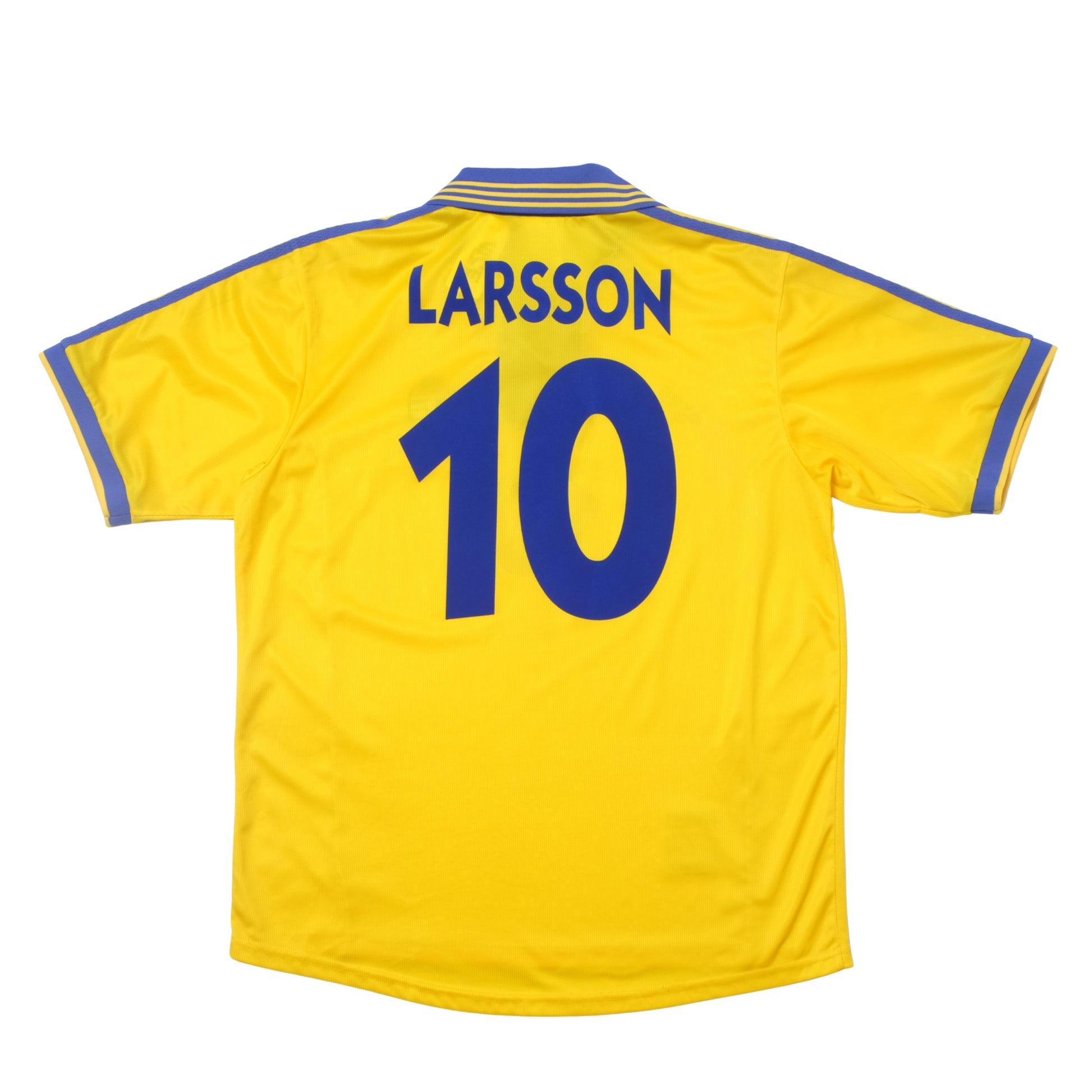 1998/99 Sweden Home Shirt Adidas Larsson (L)