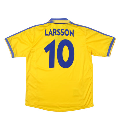 1998/99 Sweden Home Shirt Adidas Larsson (L)