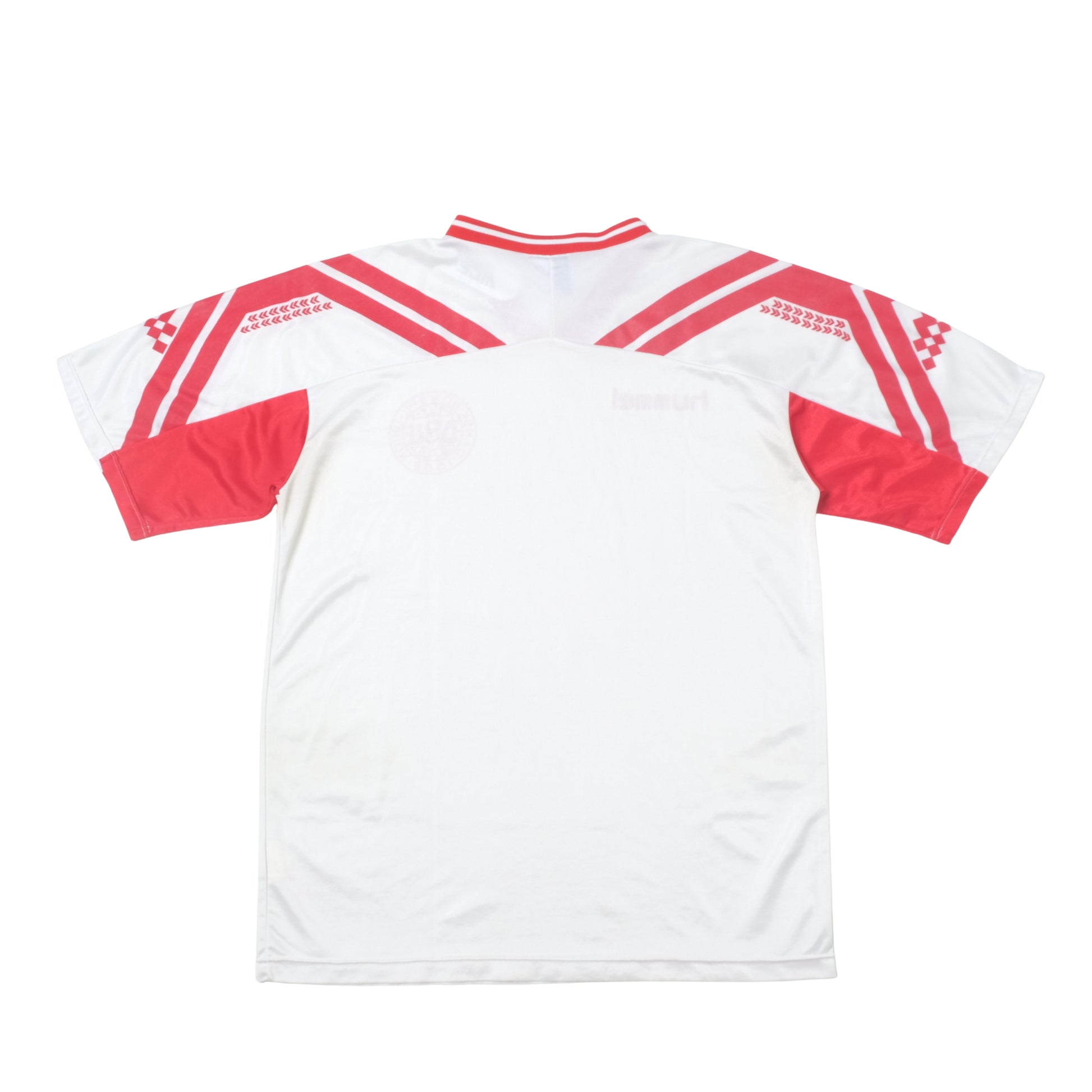 1992 Denmark Training Shirt Hummel (L)