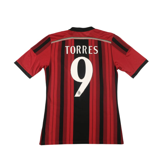 2014/15 AC Milan Home Shirt Adidas Torres (S)