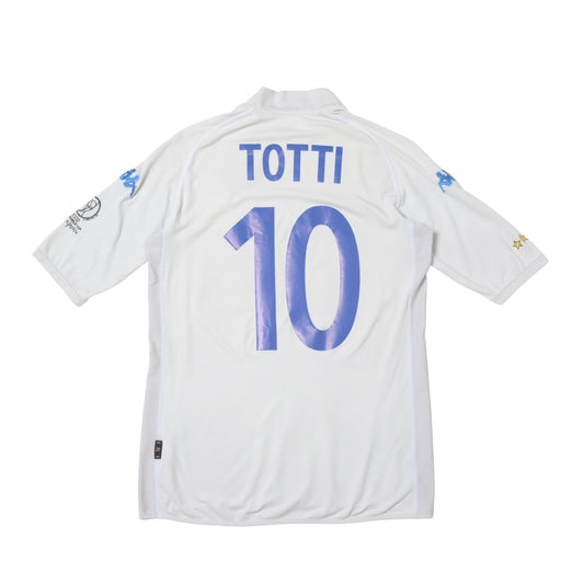 2002/04 Italy Away Shirt Kappa Totti (M) 