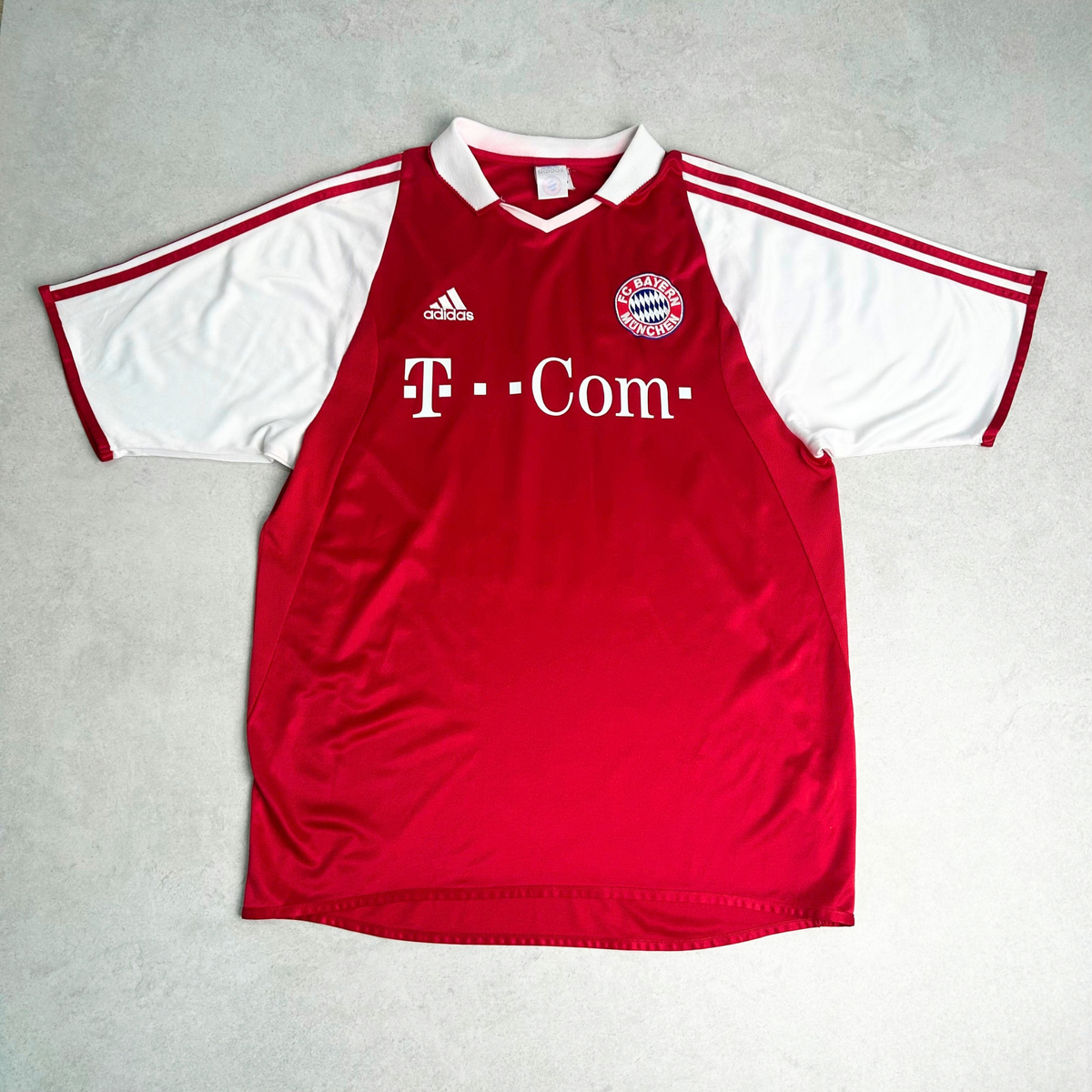 2003/04 Bayern Munich Home Shirt Adidas Ballack (L)