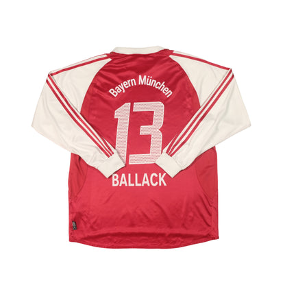 2003/04 Bayern Munich Home Shirt Ballack Adidas (XL)