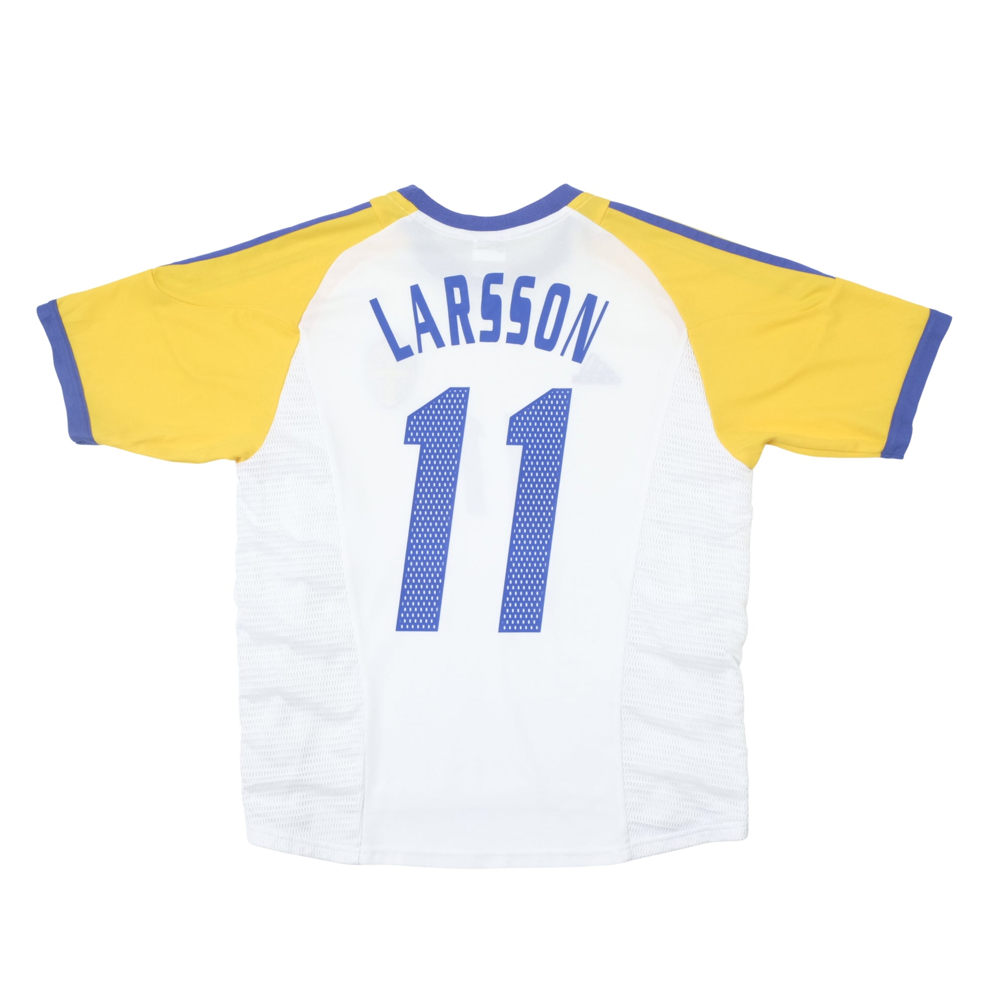 2002/03 Sweden Home Shirt Adidas Larsson (M)