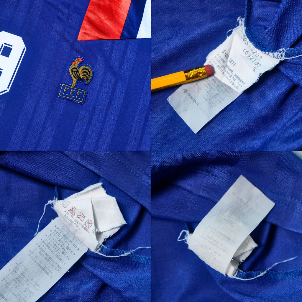 Camiseta Local de Francia 1992/94 Adidas Papin (S/M)