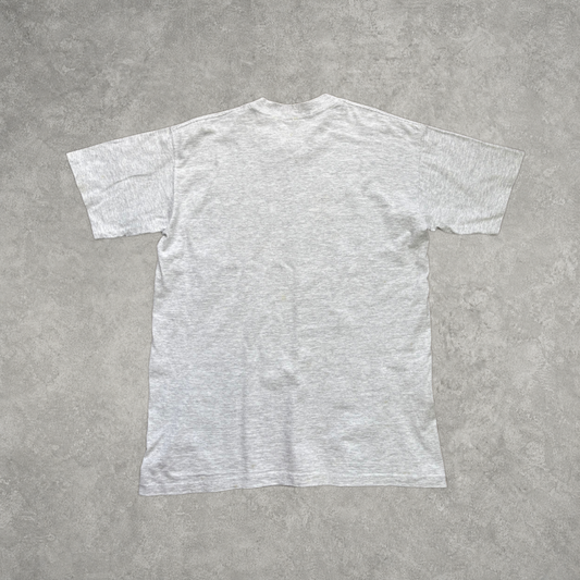 Camiseta de punto simple vintage Adidas USA Mundial 1994 Nutmeg (L)