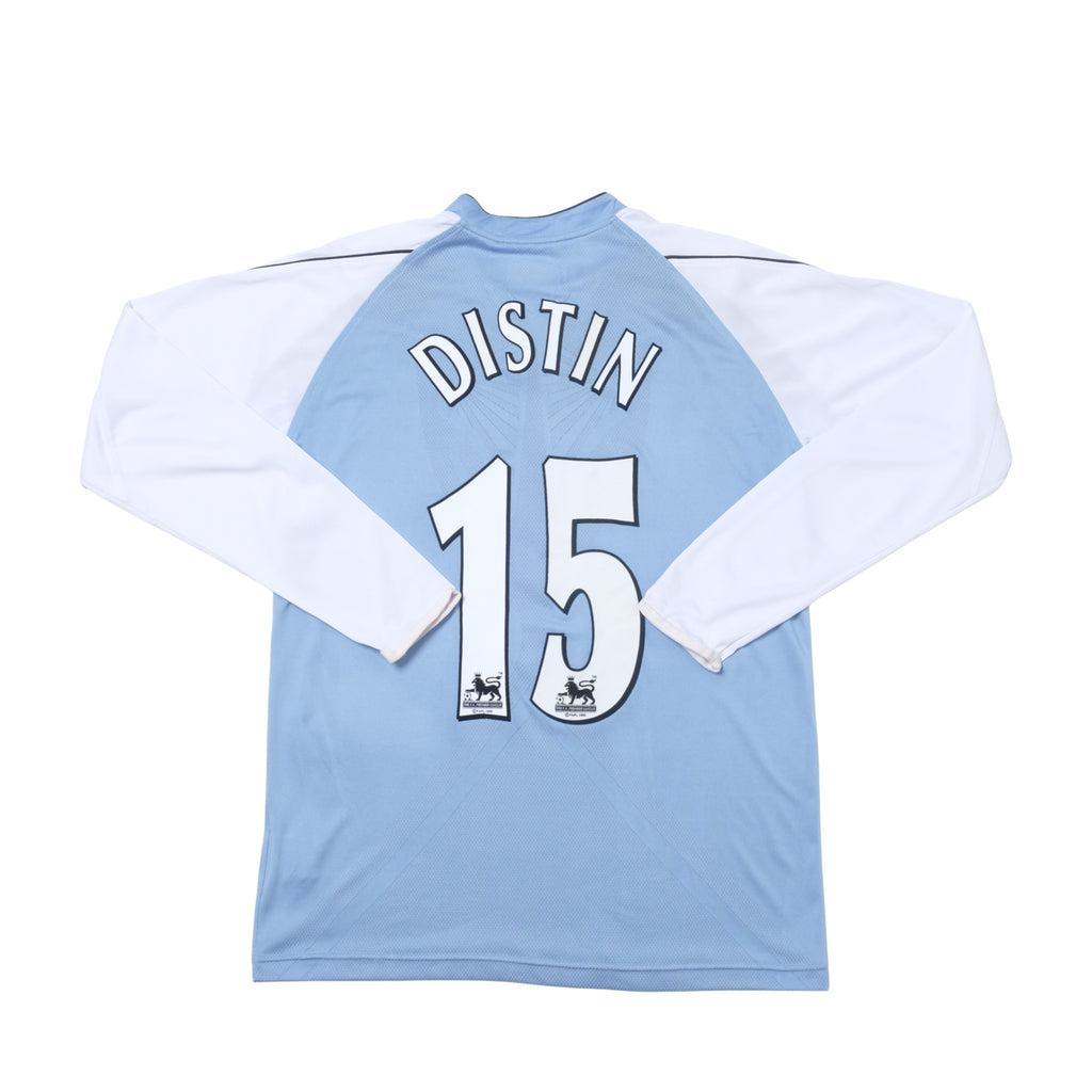 2006/07 Manchester City Home Shirt Nike Distin (M)