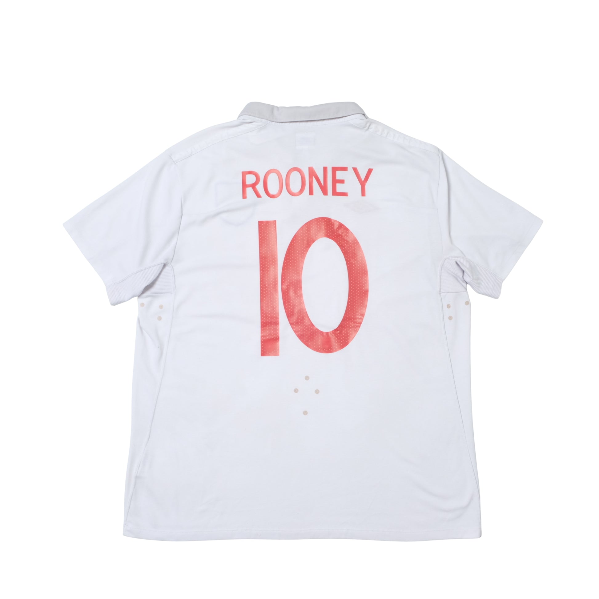 2009/10 England Home Shirt Umbro Rooney (XL)