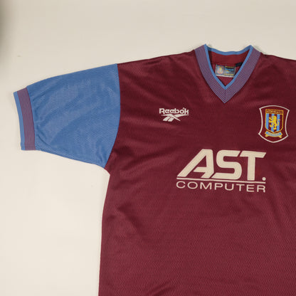 1996/97 Aston Villa Home Shirt Reebok 