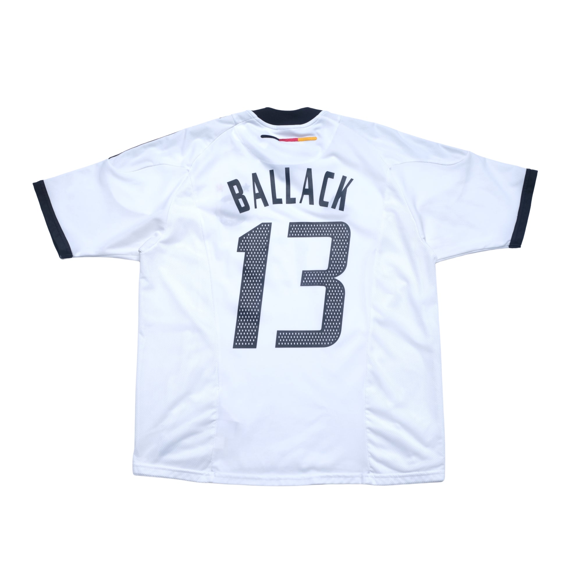 2002/03 Germany Home Shirt Adidas Ballack (L)