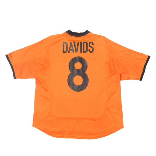 2000/02 Netherlands Home Shirt Nike Davids (Large/XL)