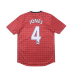 2012/13 Manchester United Home Shirt Nike Jones (M)