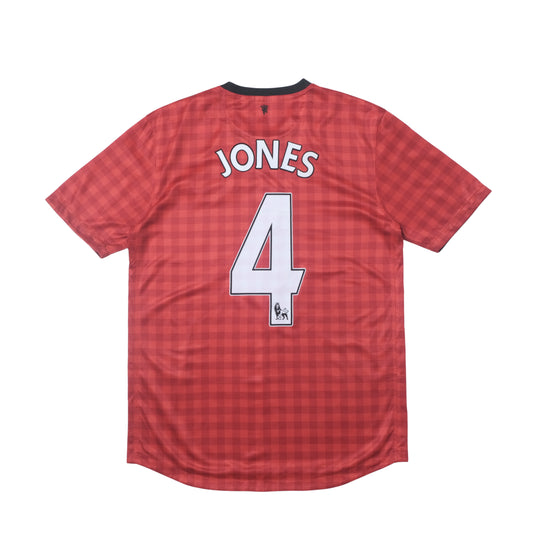 2012/13 Manchester United Home Shirt Nike Jones (M)
