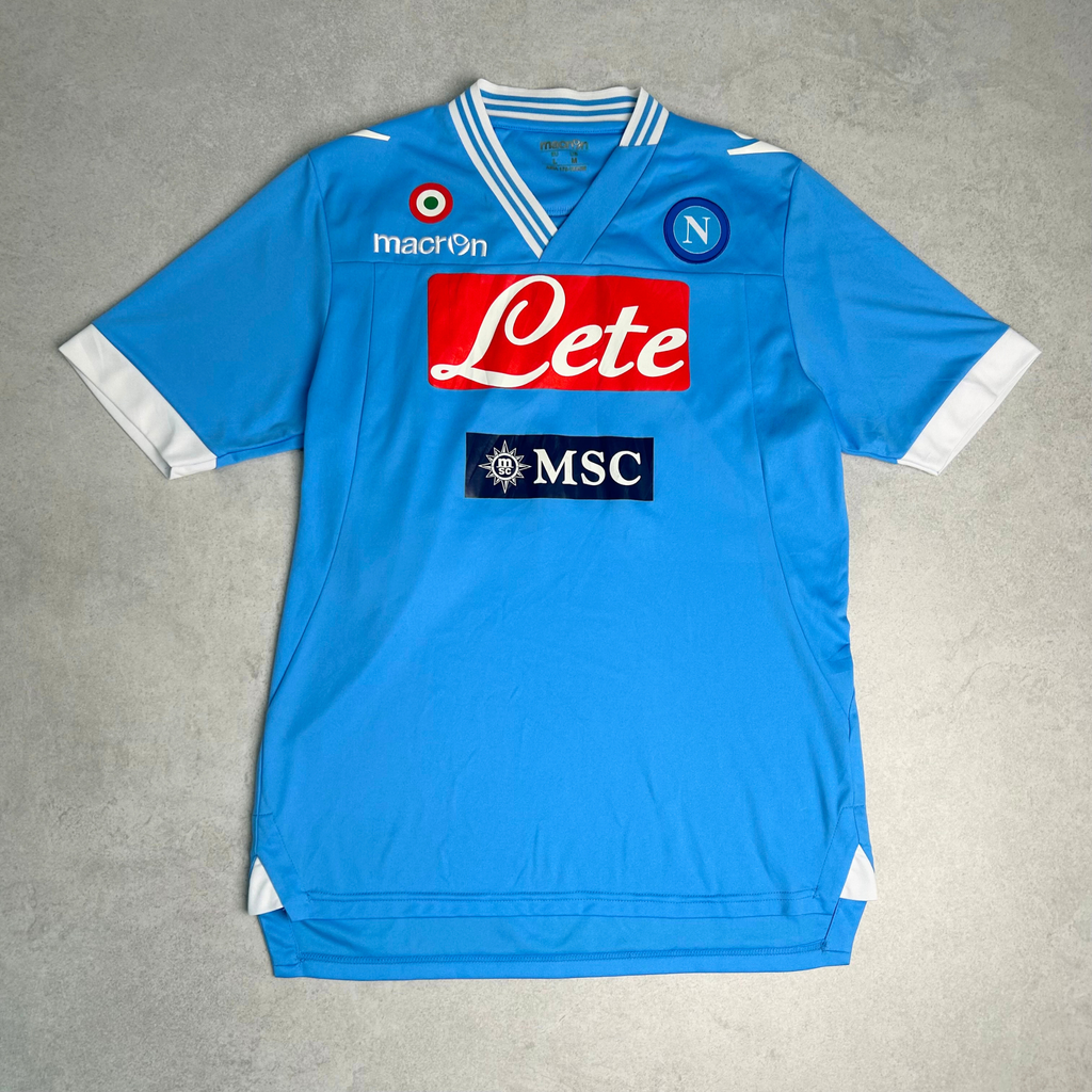 2012/13 Napoli Home Shirt Macron Cavani (M/L)