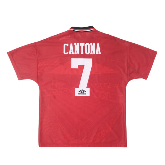 1994/96 Manchester United Home Shirt Umbro Cantona (L/XL)