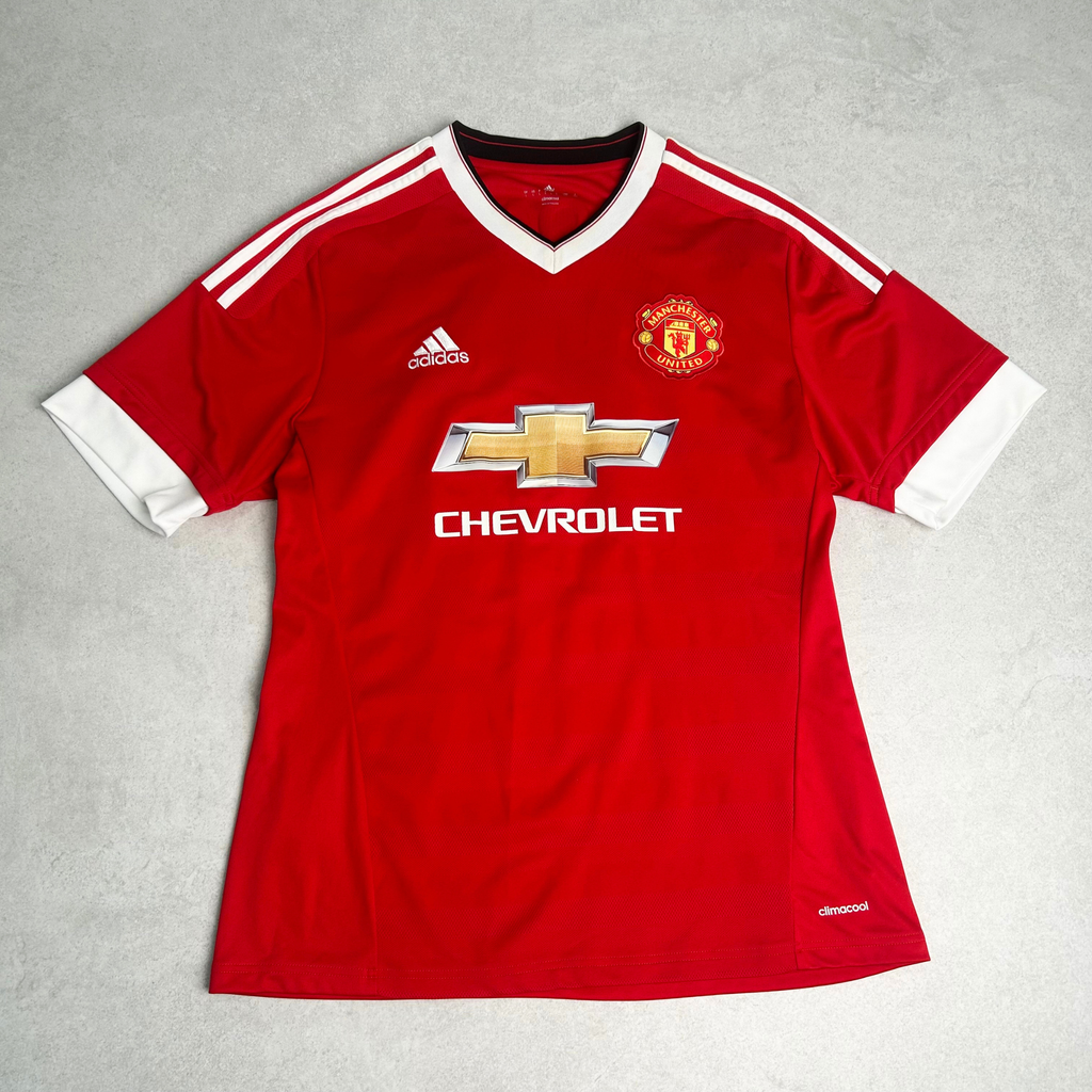 2015/16 Manchester United Home Shirt Adidas Rooney (M/L)