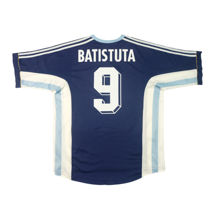 Argentina Batistuta Original 1998/1999 Adidas Away Football Shirt Large