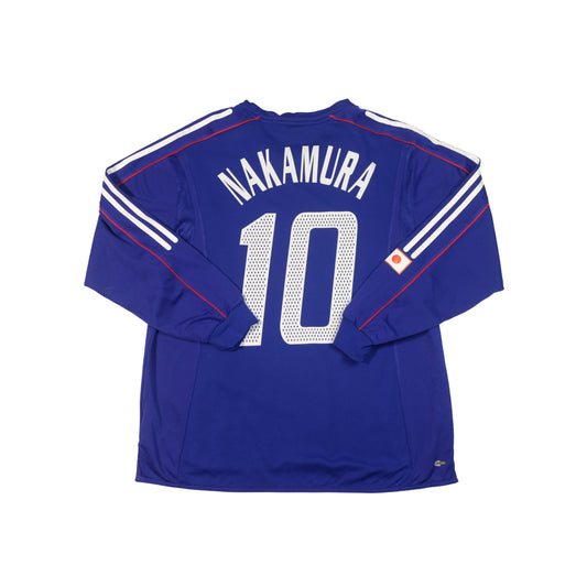 2002/04 Japan Home Shirt Adidas Nakamura Player Issue (XL)