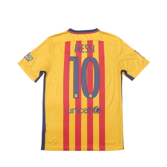 2015/16 Barcelona Away Shirt Messi Nike (S/M)