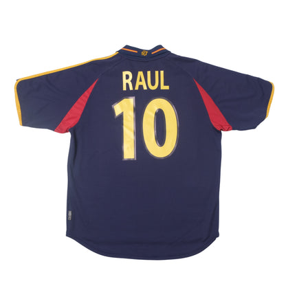 2002/02 Spain Away Shirt Adidas Raul (XL)