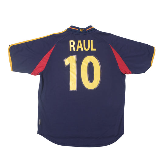 2002/02 Spain Away Shirt Adidas Raul (XL)