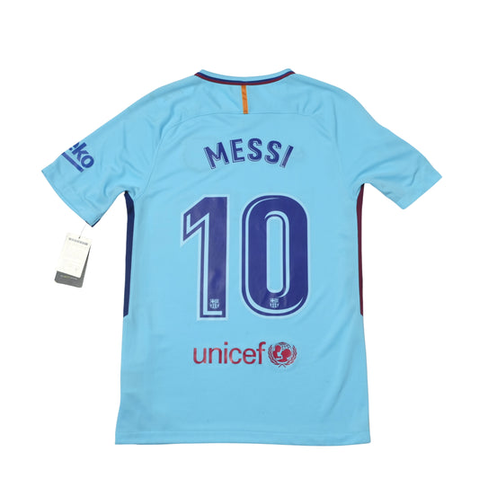 2017/18 Barcelona Away Shirt Nike Messi BNWT (S/M)