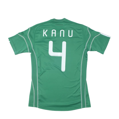 2010/11 Nigeria Home Shirt Adidas Kanu (M)