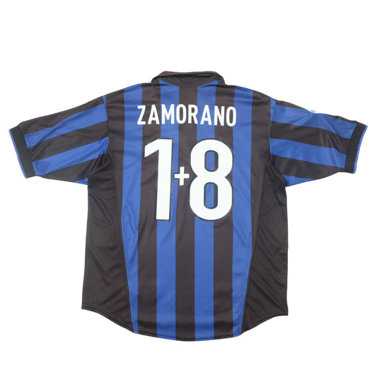 1998/99 Inter Milan Home Shirt Nike Zamorano (L/XL)