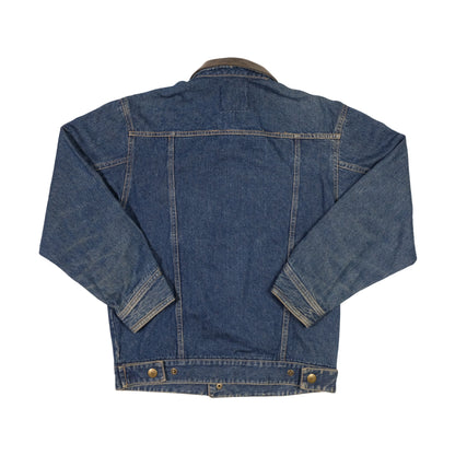 CP Company 1980s Vintage Denim Leather Jacket XS/S