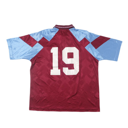 1990/92 Aston Villa Home Shirt Umbro Template (XL)