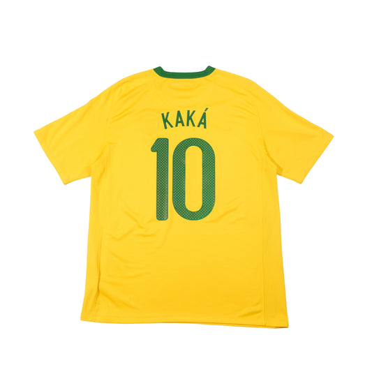 2010/11 Brazil Home Shirt Nike Kaka (L) 