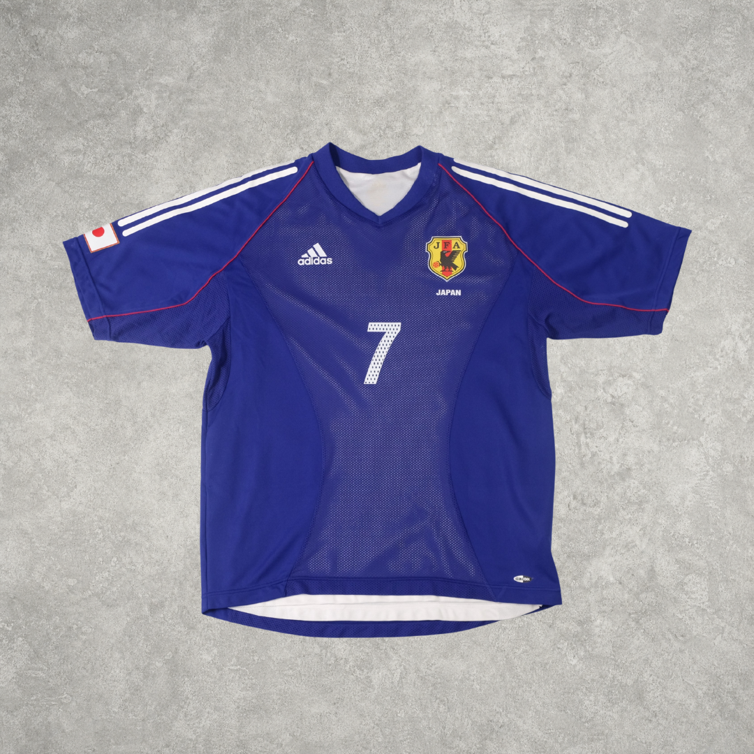 2002/04 Japan Home Shirt Adidas Nakata Player Issue (M)