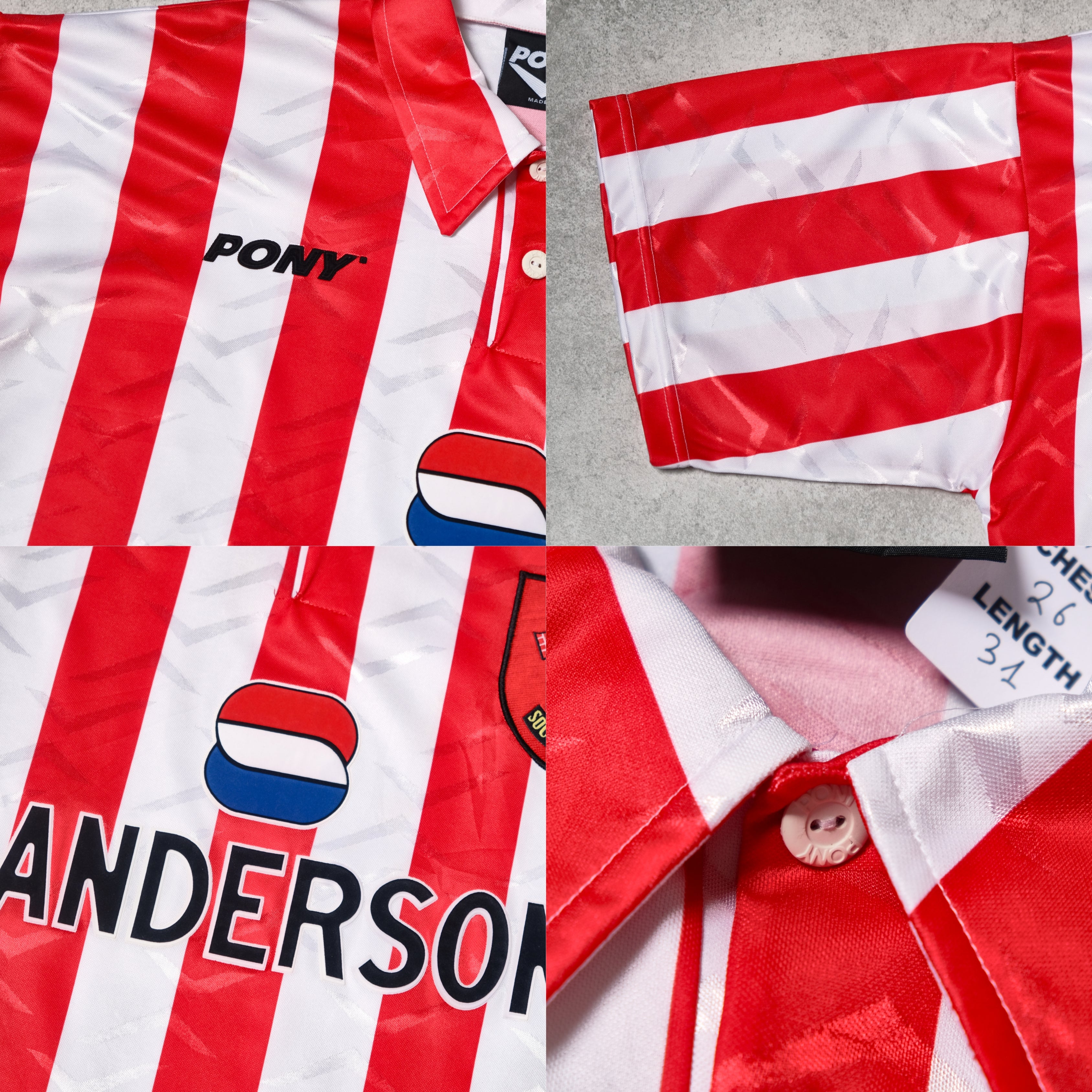 1995/97 Southampton Home Shirt Pony (XL)