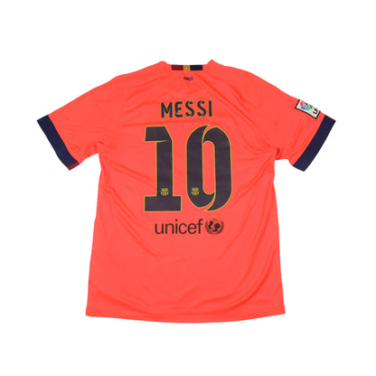 2014/15 Barcelona Away Shirt Messi Nike (M/L)