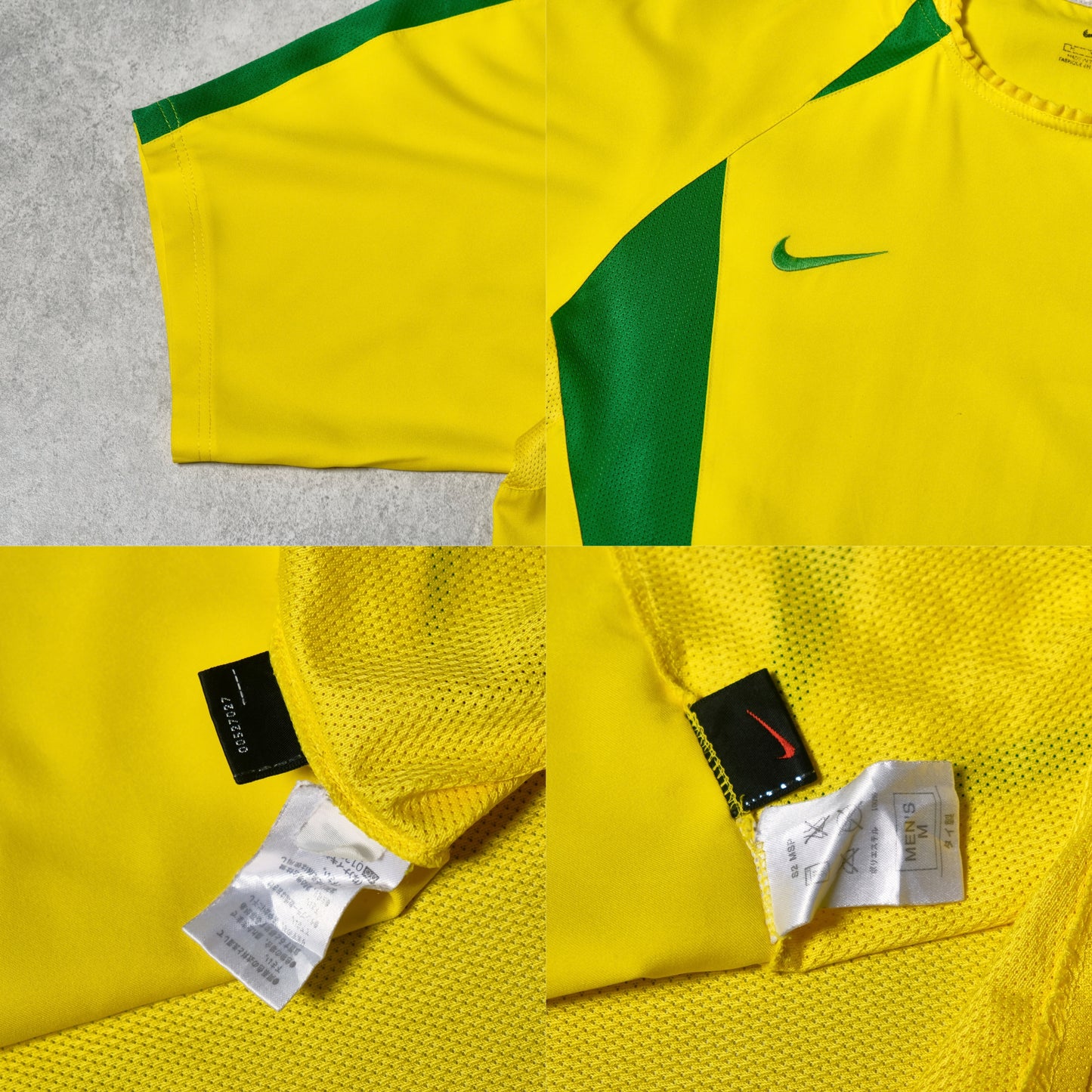2002/04 Brazil Home Shirt Nike (M/L)
