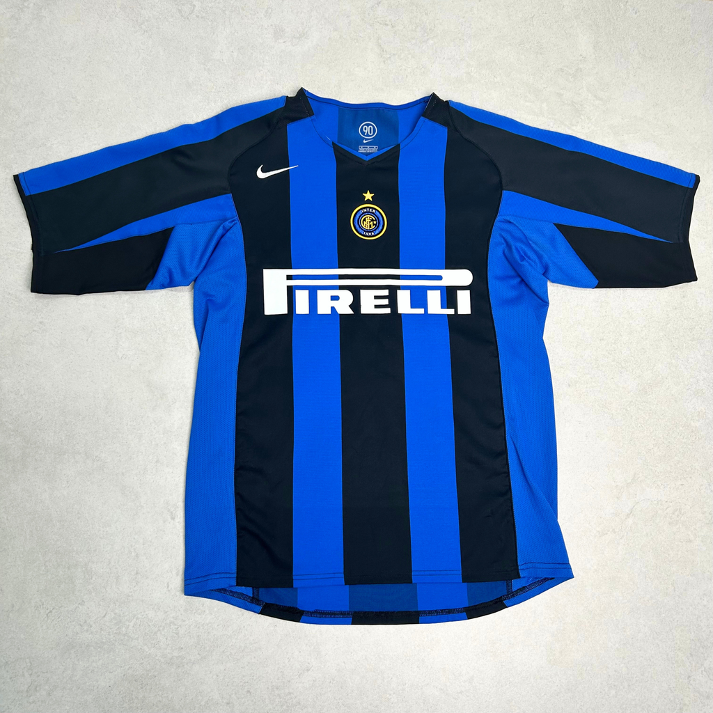 2004/05 Inter Milan Home Shirt Nike Adriano (L)