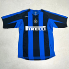 2004/05 Inter Milan Home Shirt Nike Adriano (L)