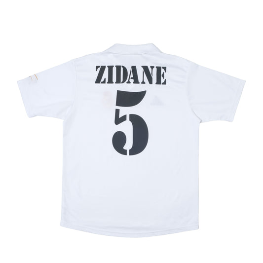 2001/02 Real Madrid Centenary Home Shirt Adidas Zidane (M)
