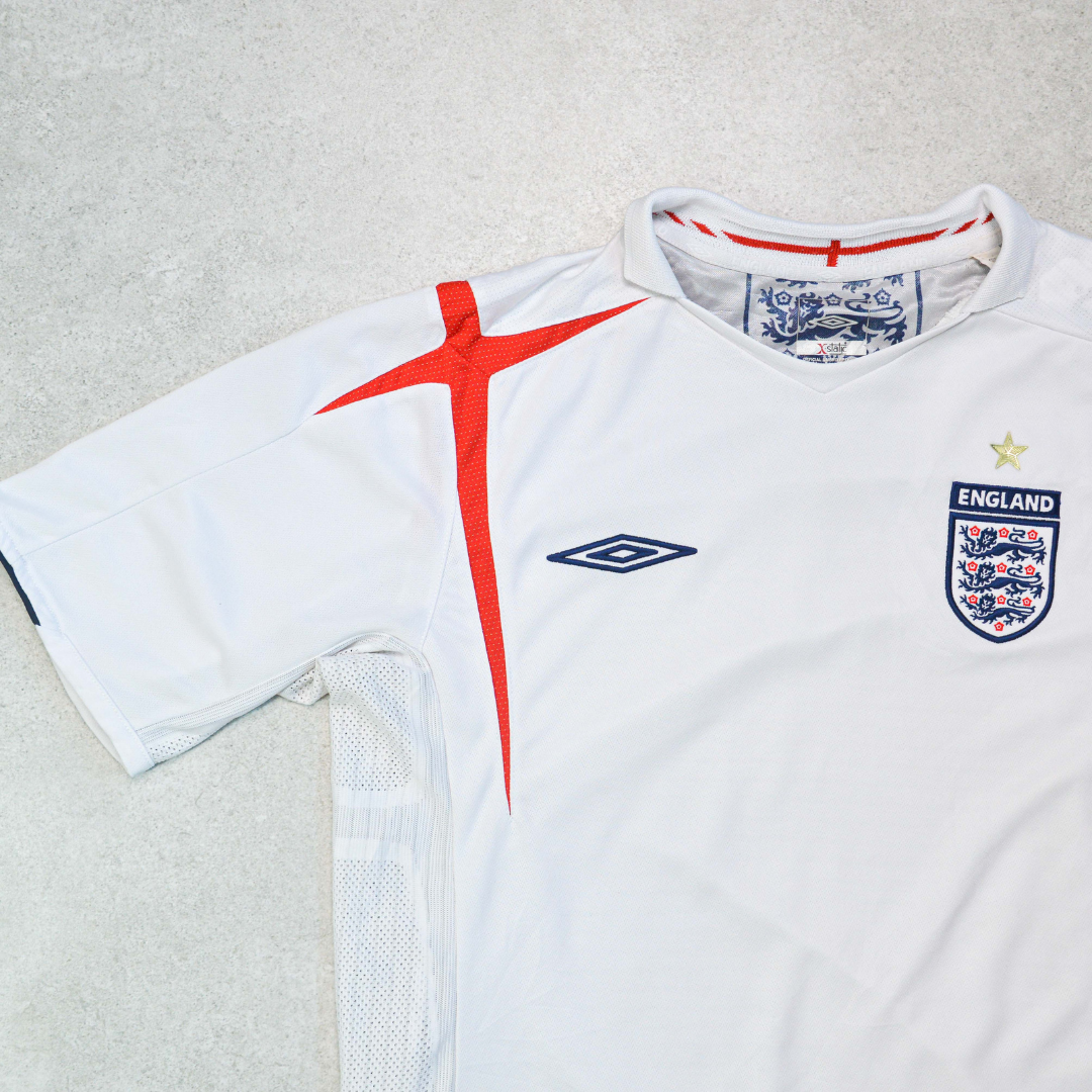 2006/07 England Home Shirt Umbro (M)