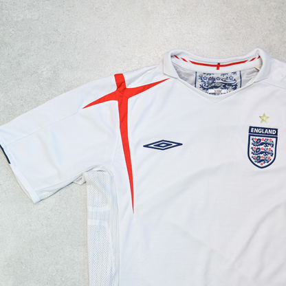 2006/07 England Home Shirt Umbro (M)