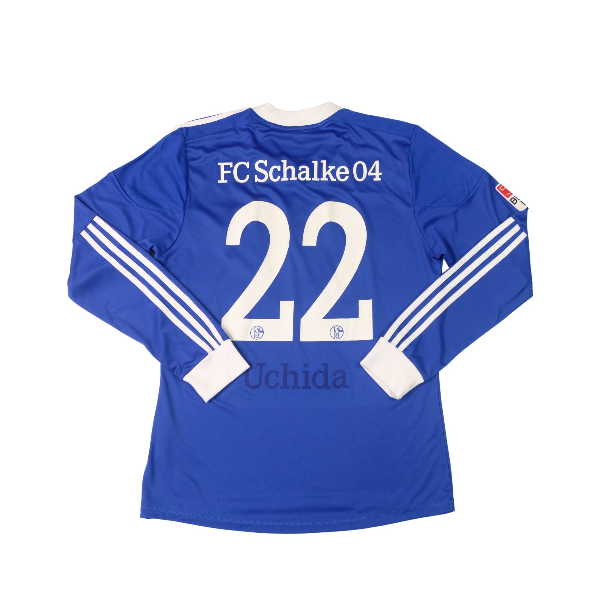 2012/14 Schalke 04 Home Shirt Adidas Uchida (M)